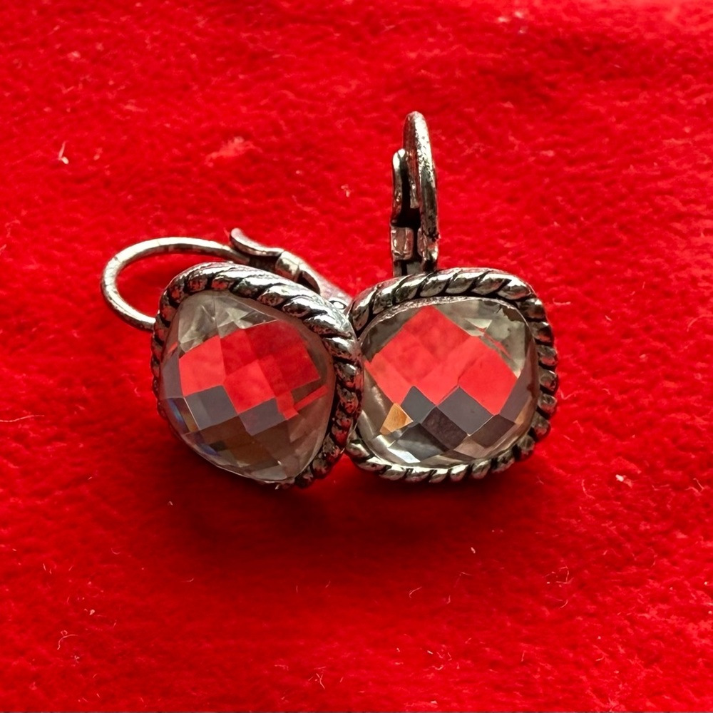 New Silver-Toned Fashion Earrings